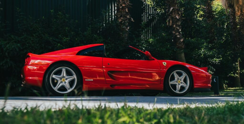 Ferrari 355 a car that was owned by Gerhard Berger
