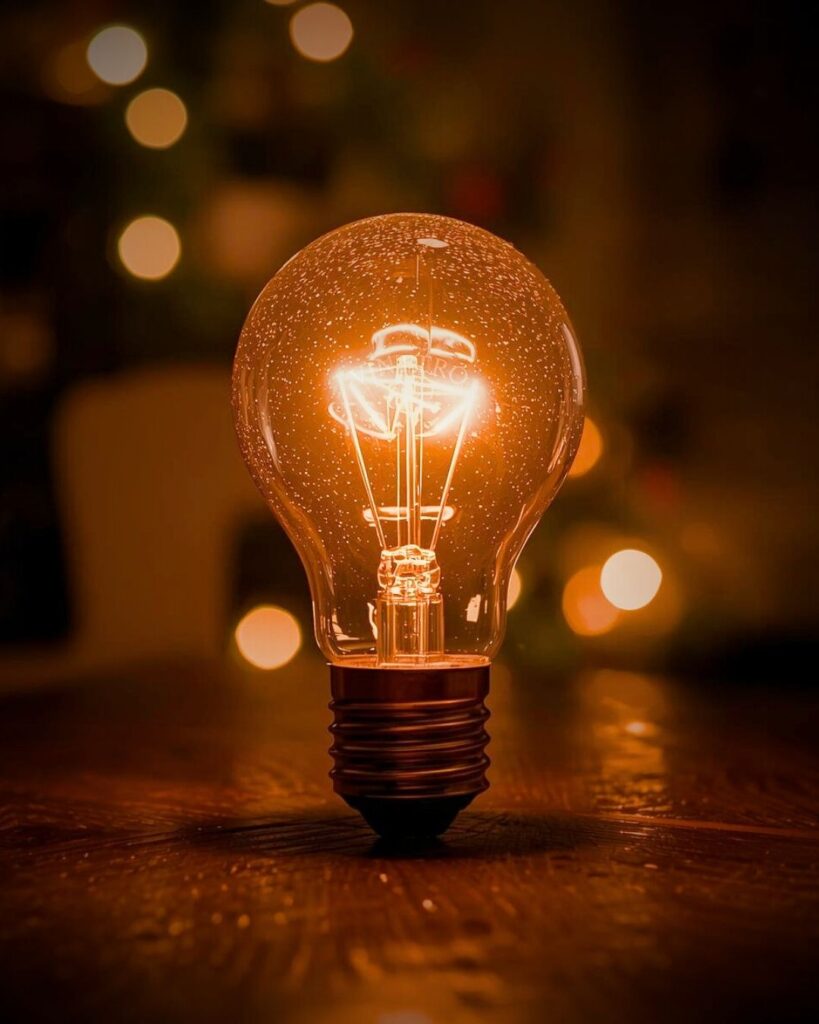 Warm glowing vintage light bulb symbolising about VINTTRO. Clarity, innovation and intelligent insurance solutions by VINTTRO, illuminating a smarter approach to unified insurance, vehicle services, claims and accident management, plus business to business (B2B) relationships.